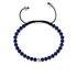 Lapis | Roségold Vermeil | Fokus Edelstein Makramee Armband